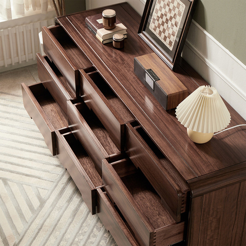 Simple And Round Groove Buffet Table