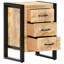 Isola 40cm W Particle Board / Chipboard Bedside Table