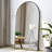 Jahel Metal Full Length Wall Mirror with Embedded Bracket-849785391-849785376