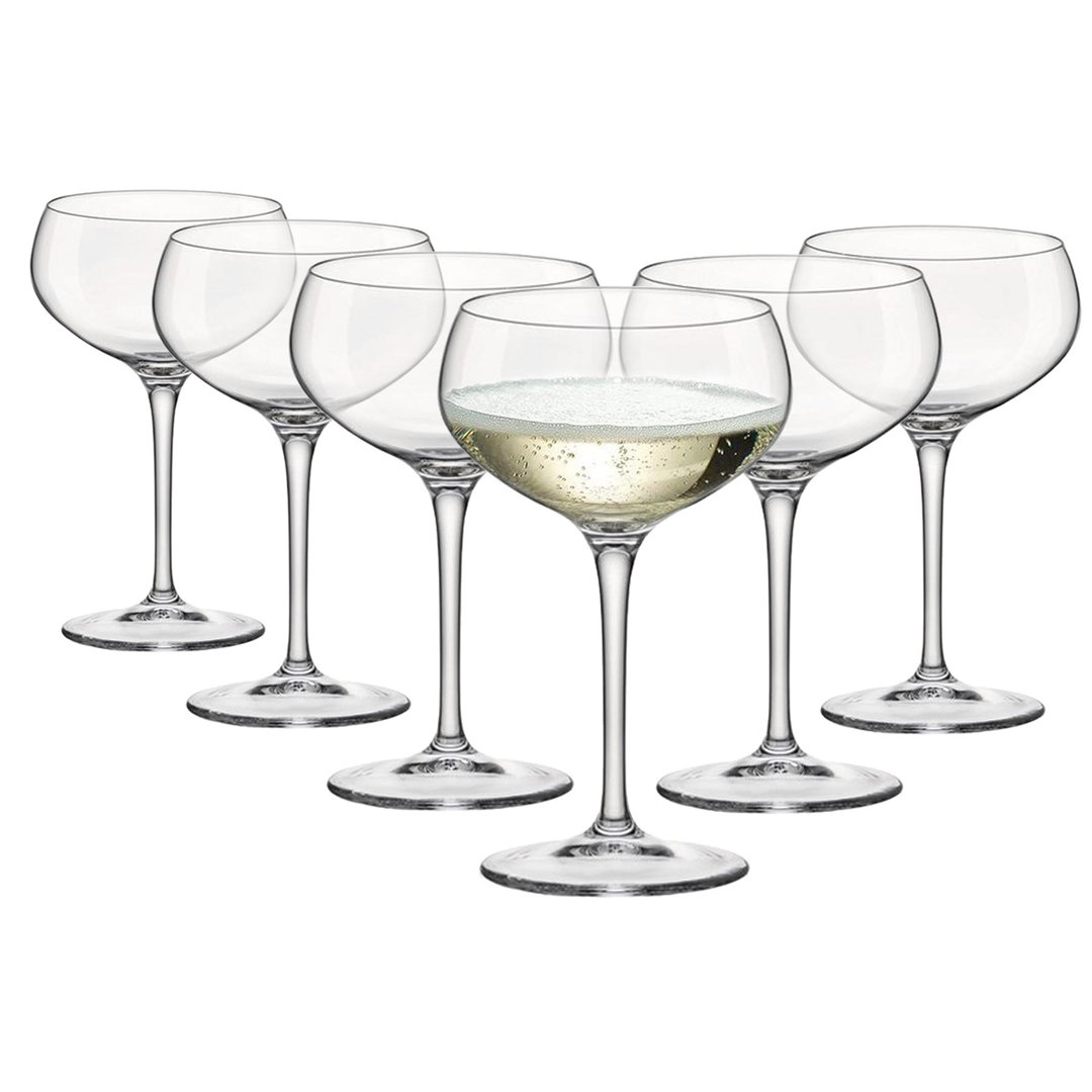 Bartender Glass Champagne Coupe Saucers - 305ml