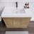 Lorre 36'' Single Bathroom Vanity with Acrylic Top-1221397665