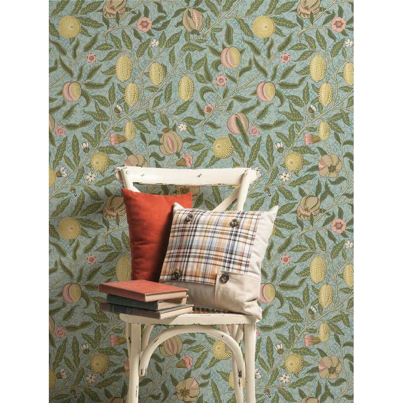 Papier peint William William, Vert