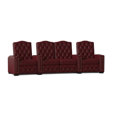 Regal HR Series Curved Home Theater Row Seating (Row of 4) by Winston Porter
