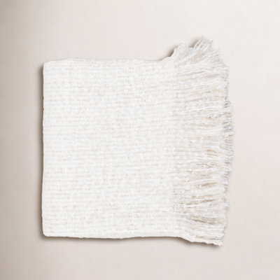 Luma Acrylic Hand Woven Throw Blanket