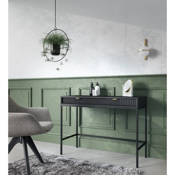 Isaul Dressing Table, Black