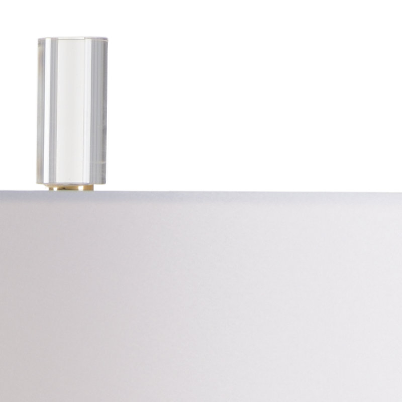Gate Finial Table Lamp, Snow