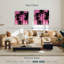 Gillard Palms Black On Pink I-109228397