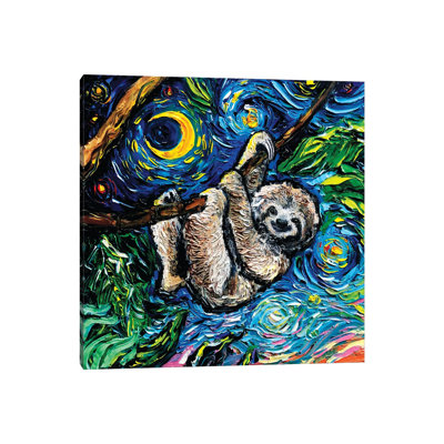 " Starry Sloth " by Aja Trier