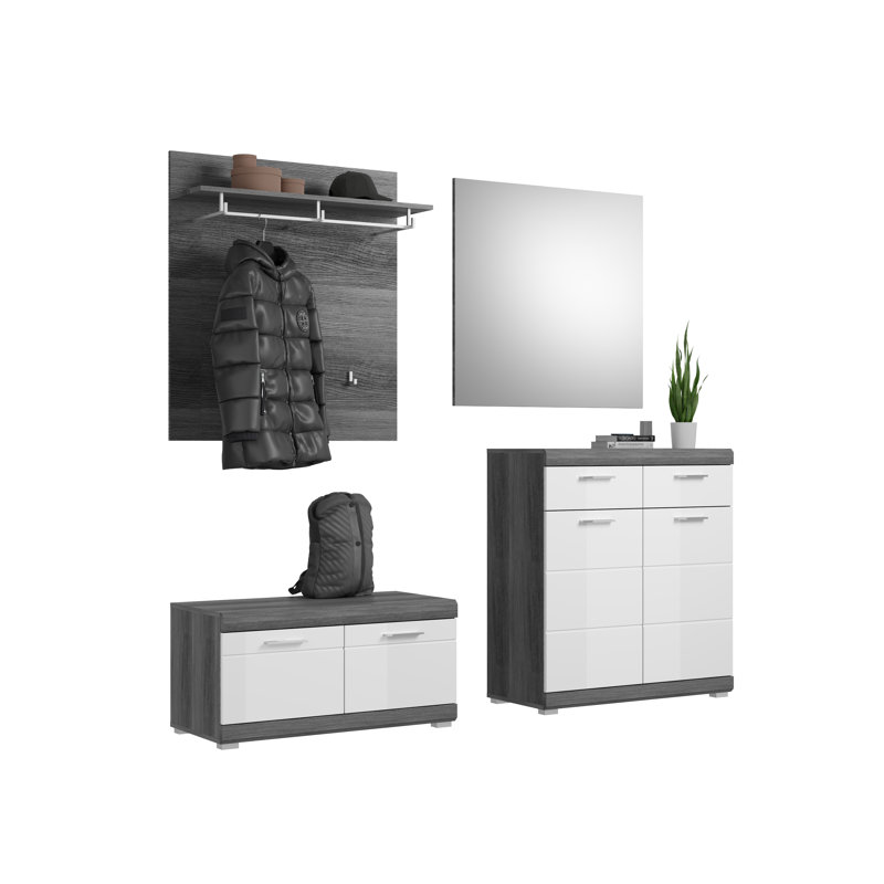 Heie 4 Piece Hall Set