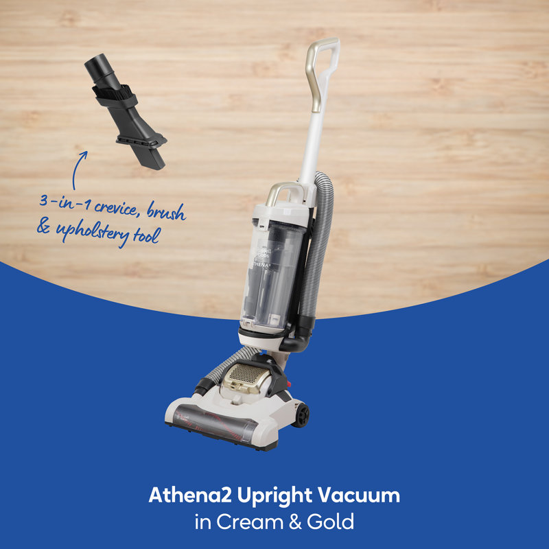 Russell Hobbs® RHUV5102CG Athena2 Upright Vacuum in Cream & Gold, Cream; Gold