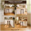 Tabouret en cuir sans dossier Nora-1065019596