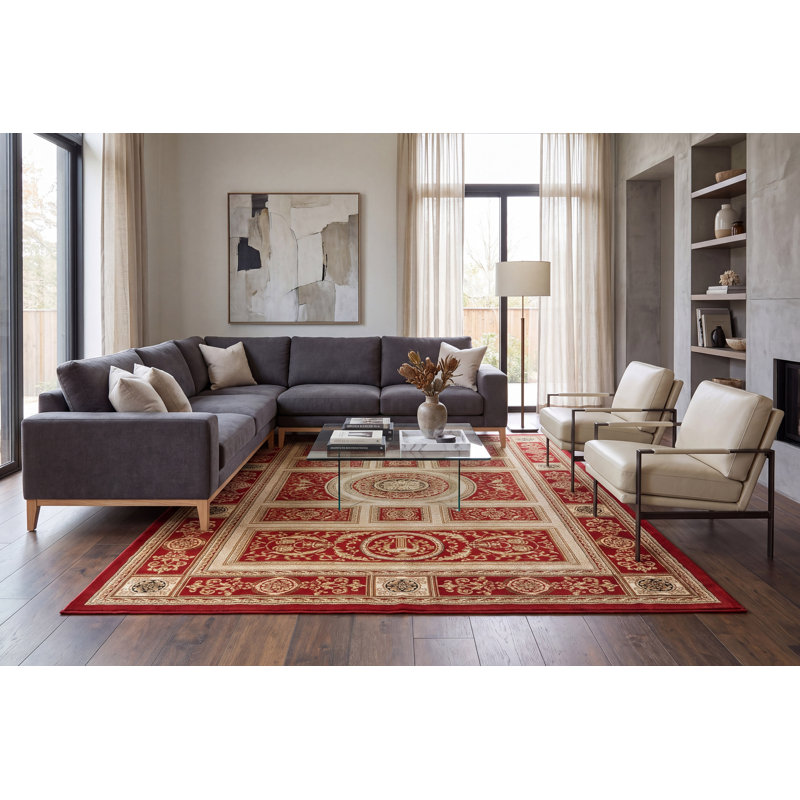 Mesrob Oriental Indoor Rug, Rectangle 5'3" x 7'7"