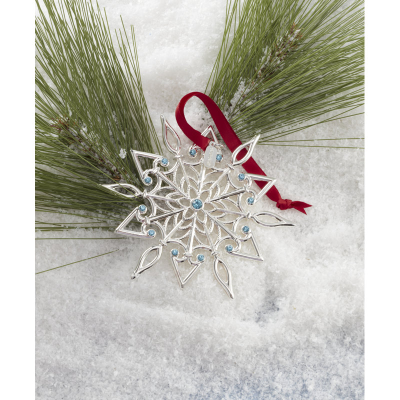 2025 Snow Majesty Silverplate Ornament