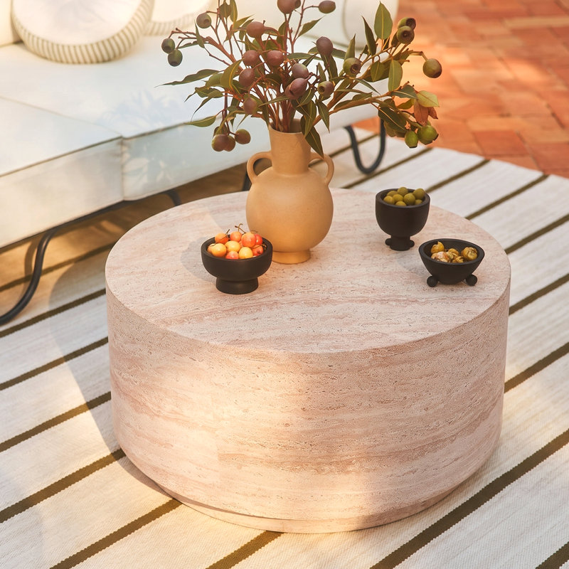 Table basse 27,5 po Danforth Wabi-Sabi MGO