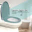 Oval Hard Toilet Seat-1030162194