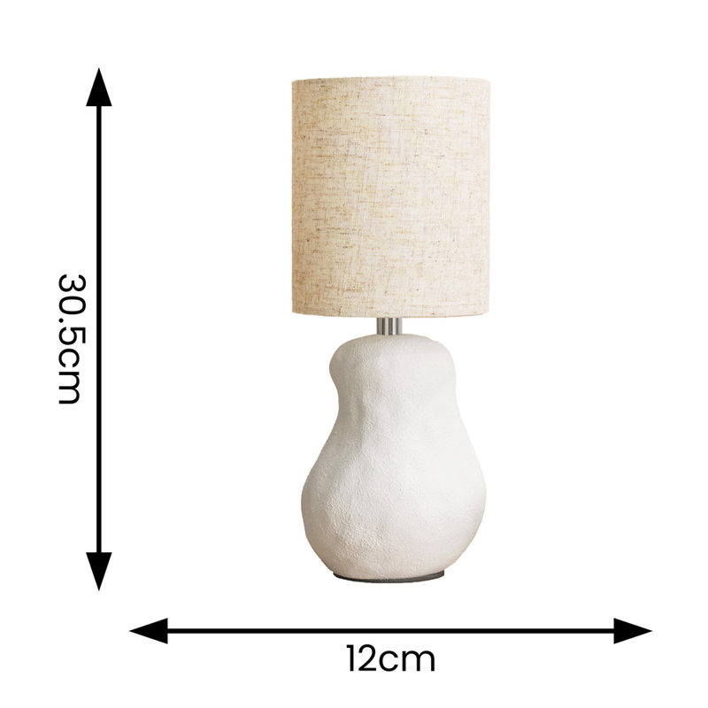 Mae Ceramic Table Lamp, No