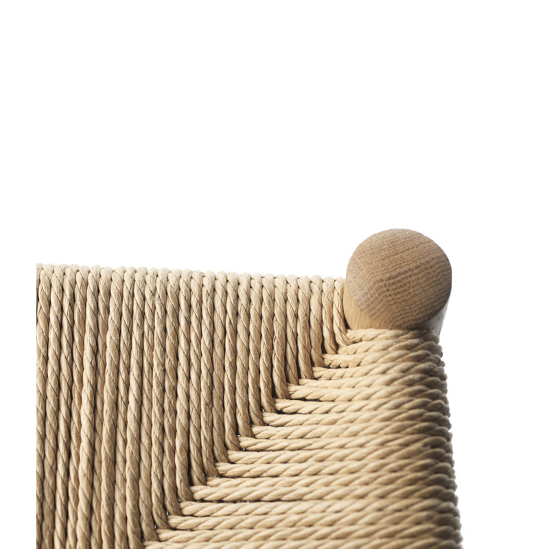 J164C by Jørgen Bækmark, Natural, Bar Stool (31"Seat Height)