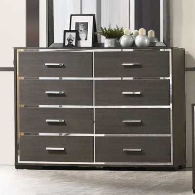 Commode double 8 tiroirs 57 po Daynton