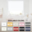 Thermal Blackout Roller Blind – Trimmable Cut-to-Size Window Blind-2023317608-2023318420