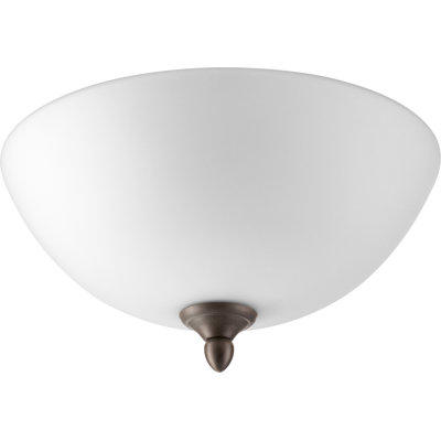 Volner 11.75'' 2 - Light LED Light Kit Ceiling Fan Light Kit