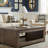 Two Tone Pull-chain Table Lamp