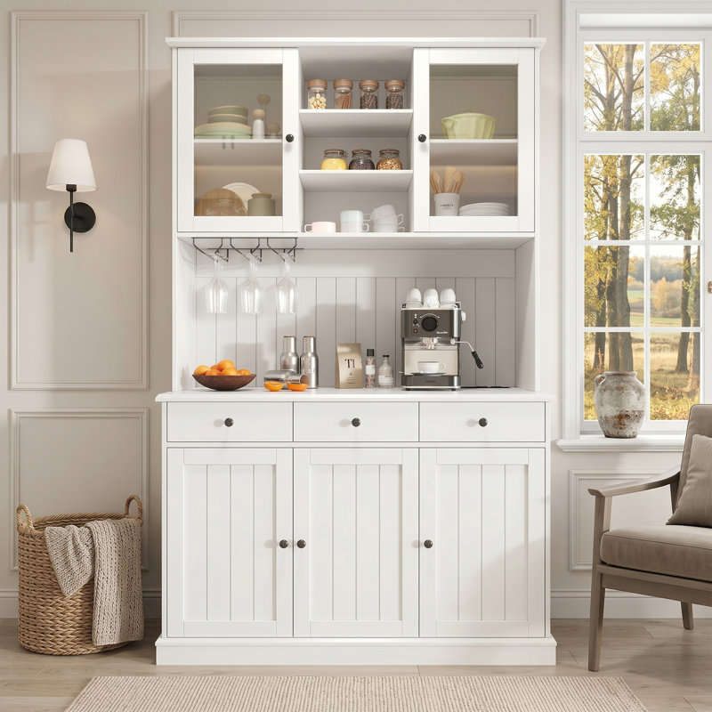 Kitchen Pantry, White 