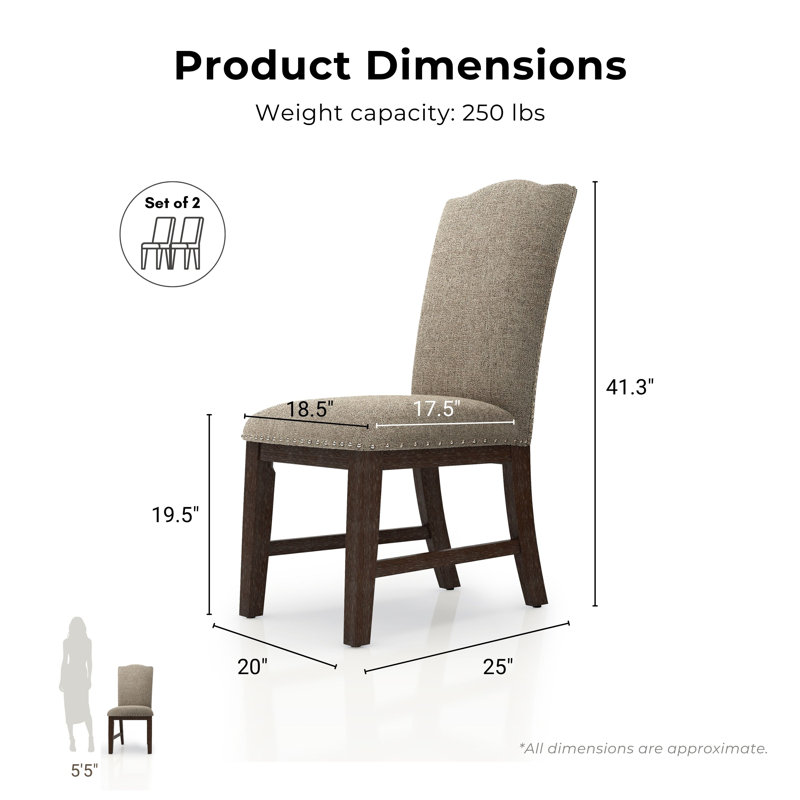 Thorin Wood 7-Piece Dining Table Set