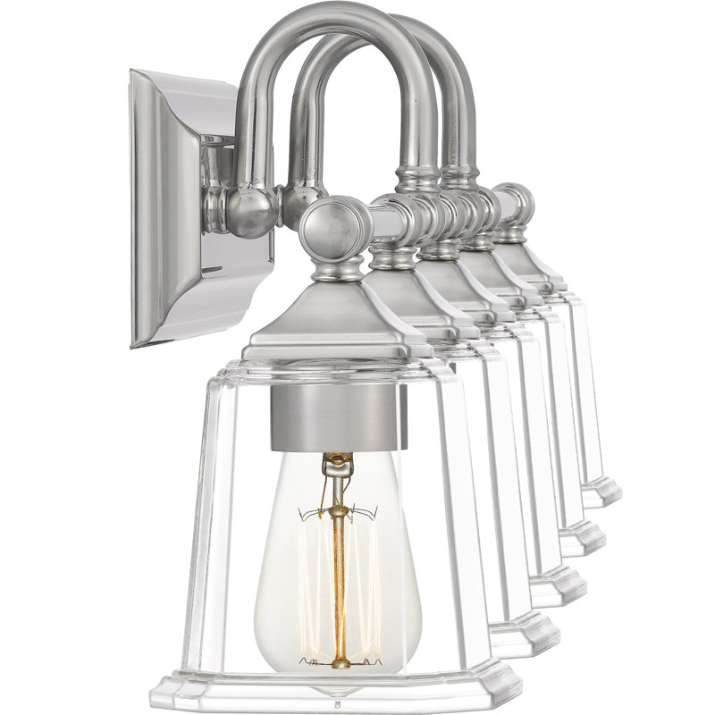 Nicholas 5-Light Brushed Nickel Vanity Light, Brushed Nickel