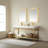 Kalvin 59.8'' Double Bathroom Vanity with Resin Top with Mirror-1449164752-1449164755-1449688388