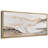 Neutral Cream and White Abstract Wall Art - Large Framed Canvas Master Bedroom Wall Art Print-1067268485-1067268487