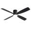 Ventilateur de plafond encastré noir moderne 46 po avec éclairage et télécommande / application pour la chambre à coucher et le salon Abdullah-1663443222-1663443223