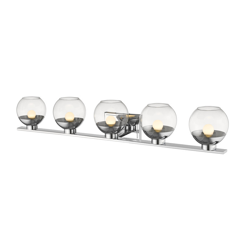 Mingus 5 - Light Dimmable Vanity Light, Chrome