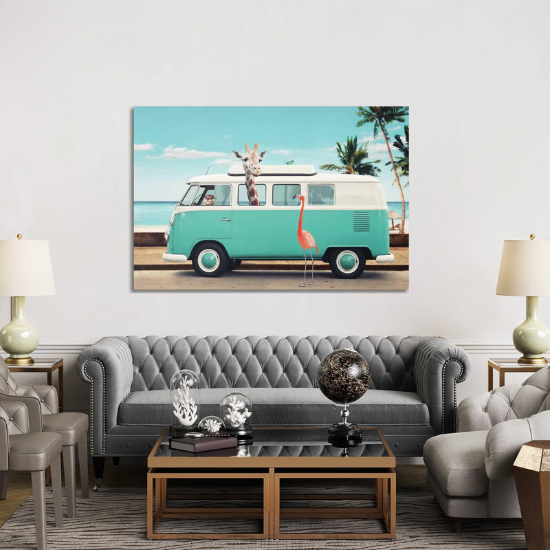 On The Road by Jonas Loose - Wrapped Canvas Print, 152.5 cm H x 101.5 cm W