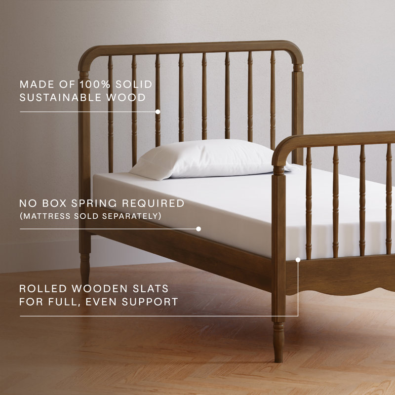 Liberty Bed, Twin, Natural Walnut