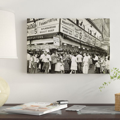 « coney island i », reproduction de photo sur toile