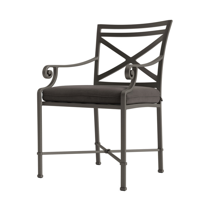 Venetian Outdoor Lounge Chair, Mica, Fusion Charcoal