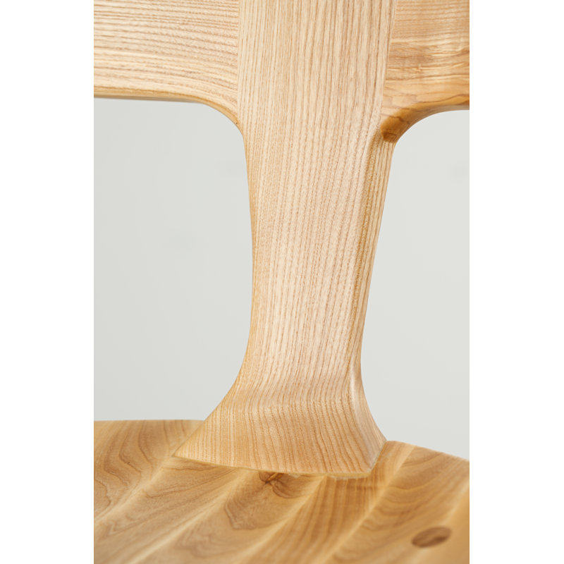 Anvil Chair With Back, Matte Ash, Bar Stool (31” Seat Height)