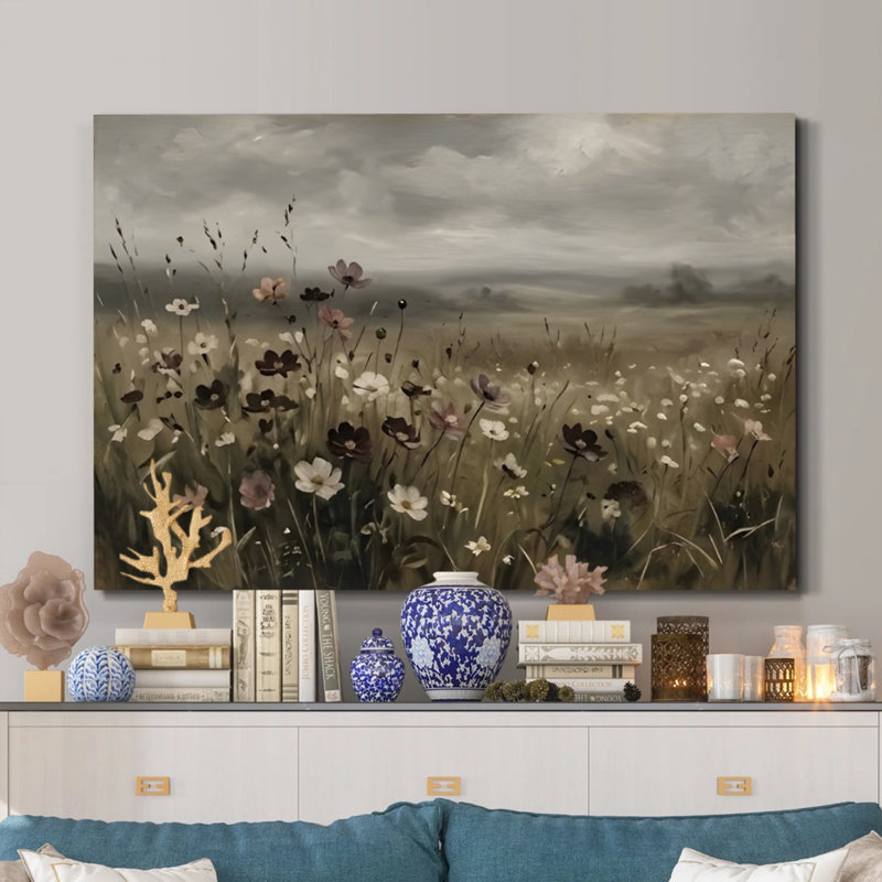 «Pastel Reverie», toile encadrée impressionniste