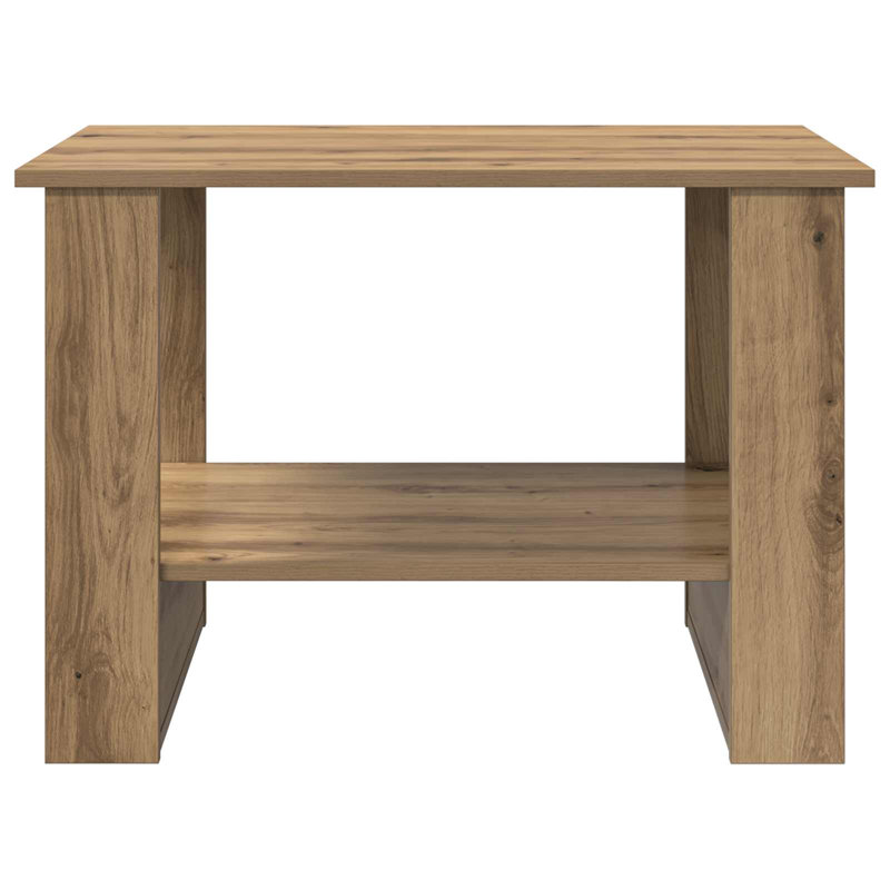 Coffee Table with Storage, 50cm. H x 72cm. L x 50cm. W, Artisan Oak