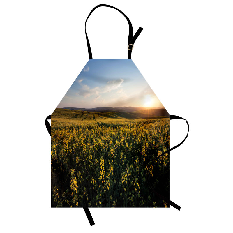 No Pattern Bib Apron