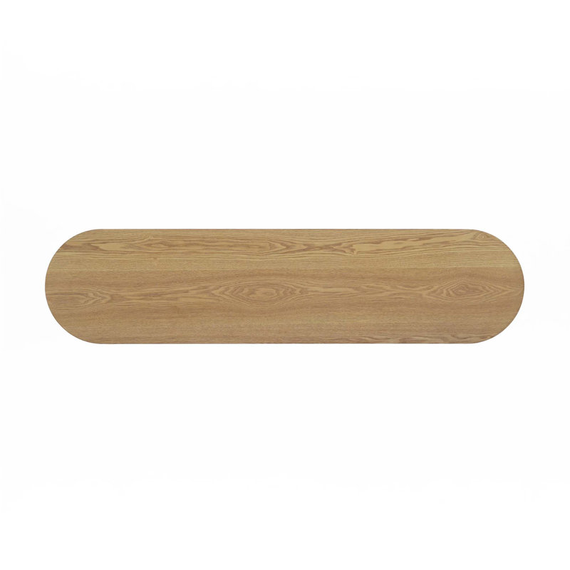 Mirod Modern Entryway Console Table, Natural