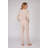 Women’s Long Sleeve 2-Piece Loungewear Set – Soft Bamboo Rayon Pajama Set-53541533-53541534