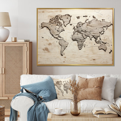 " Rustic Routes World Map "