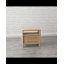 Grainola 71.12cm W Solid Wood Bedside Table