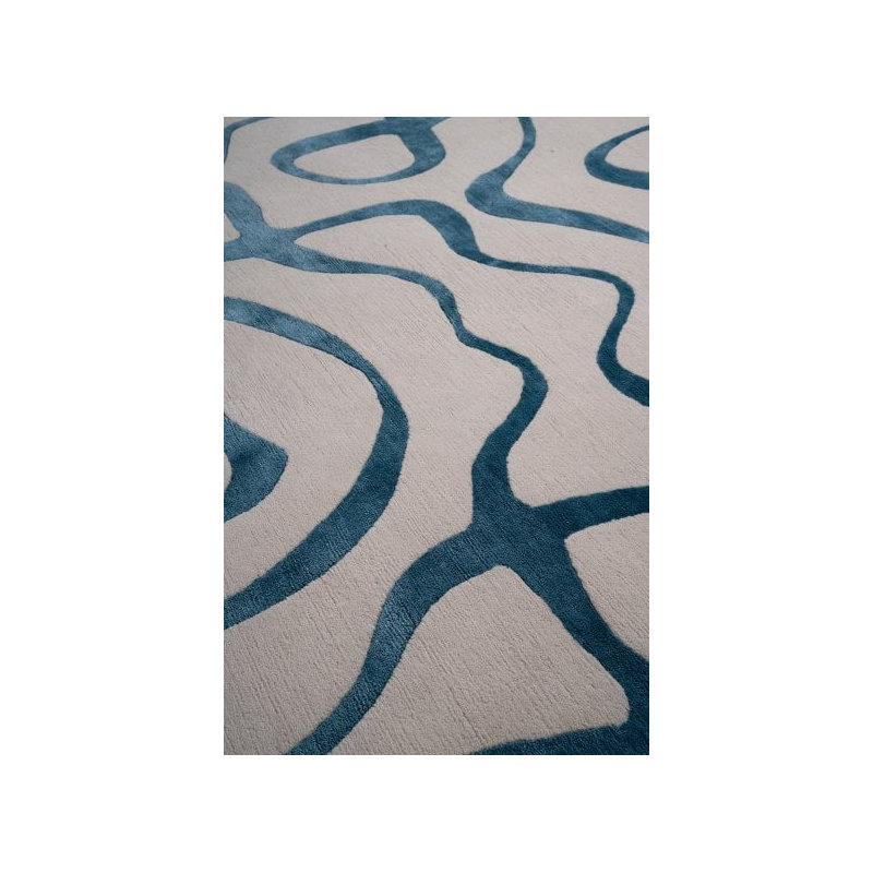 Ken Fulk Sonic Wave Area Rug, Rectangle 9' x 12'