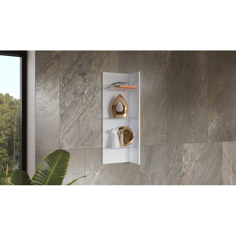 Erminie 110cm H x 30cm W Cube Bookcase, Black, 90cm H x 32cm W x 20cm D