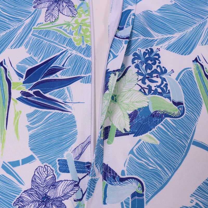Edelstein Table Runnner, Blue/Green/White