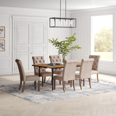 Iggie 6 - Person Four Leg Dining Set
