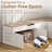 L-Shaped Corner Shoe Bench With Large Capacity Storage & Optional Cushions in Multiple Colors-613244343