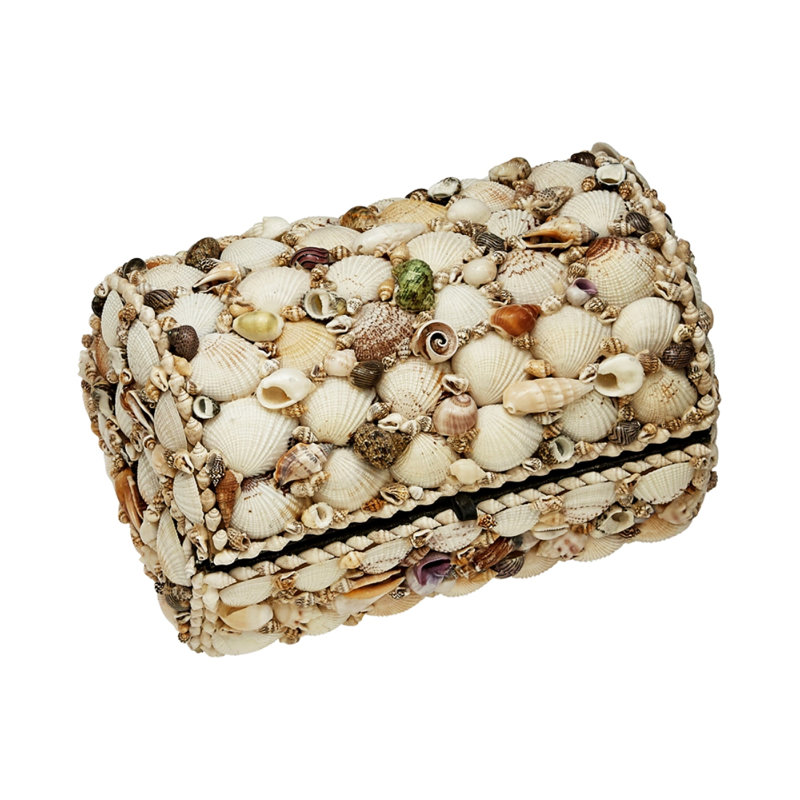 Strauch Handmade Seashells Decorative Box
